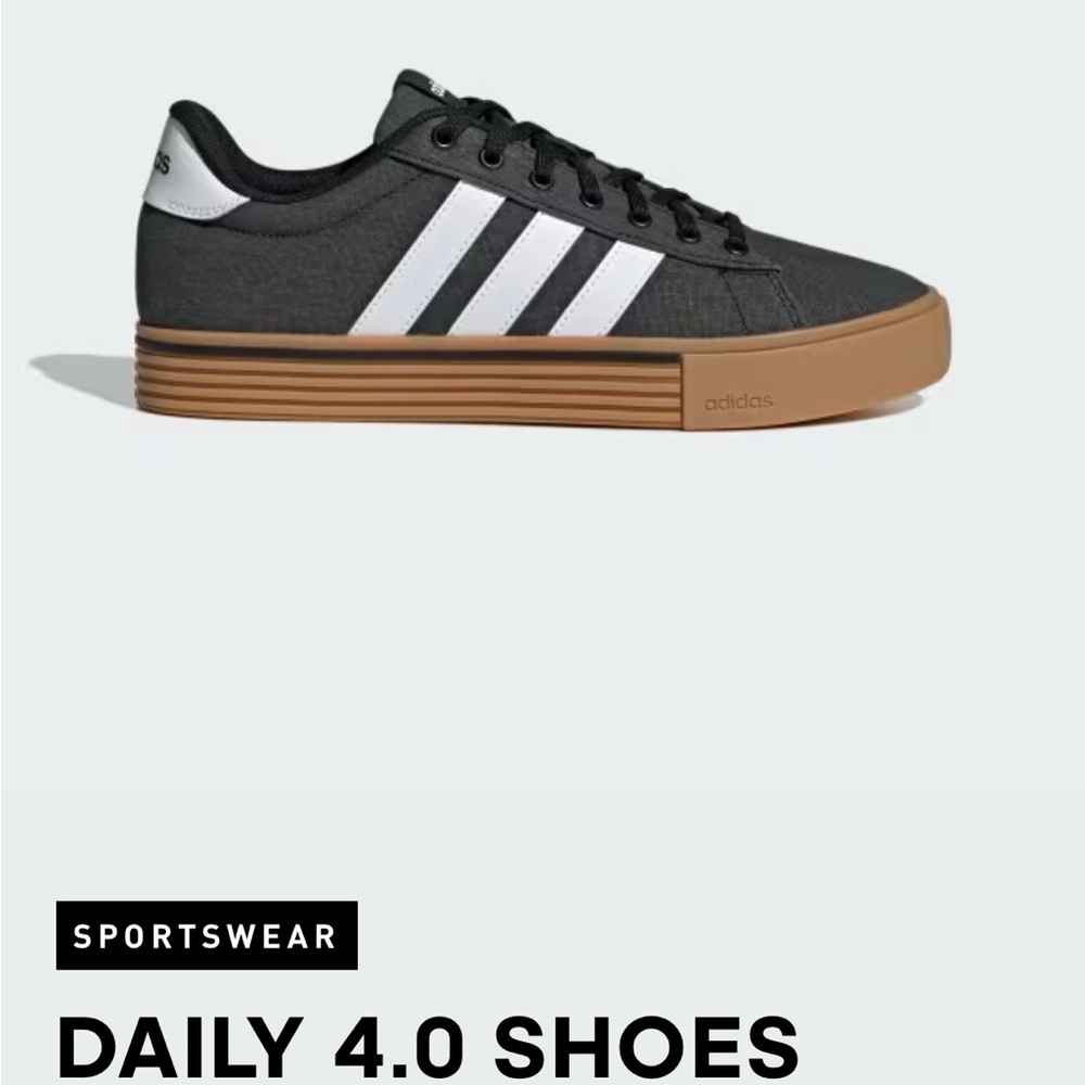 NIB Adidas Daily 4.0 Sneakers - Black